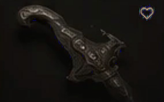 Keris Sengkelat Pamor Wos Wutah